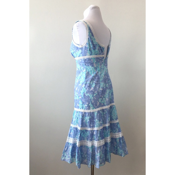 Lilly Pulitzer Dress Sz 2 purple blue animal print - Picture 8 of 8